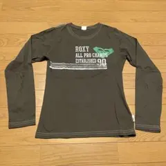 ROXY 長袖Tシャツ M ブラウン