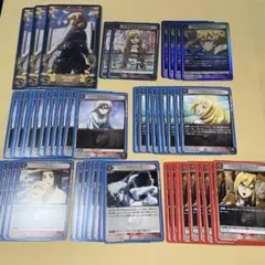 進撃の巨人　ユニオンアリーナ　アルカナ　ヒストリア　ユミル　ロッド　カードセット