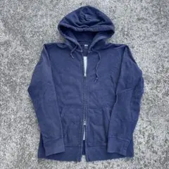 断*！様 00s old uniqlo double zip hoodie y2