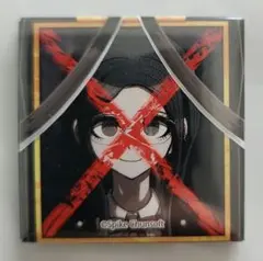白銀つむぎ　ダンガンロンパ遺影スクエア缶バッジ