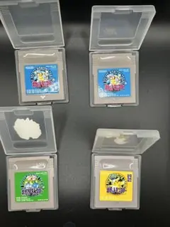 ゲームボーイソフト　ポケットモンスター　4本セット