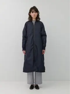 トマト大好き＜TICCA＞ロング MA―1 コート　ネイビー 楽天市場】【正規販売店】 TICCA ティッカ ロングMA-1 TBEA-053
