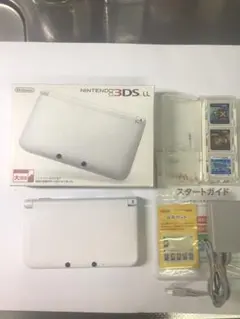 NINTENDO 3DS LL ホワイト 本体と付属品