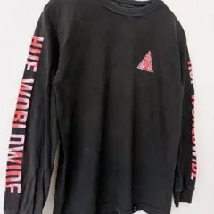 HUF ハフ ロンT 両袖ロゴ トリプルトライアングル 【S】訳ありのサムネイル
