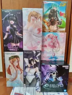 プライズ　フィギュア　まとめ売り　7点　アルベド　初音ミク　桜ミク　その他