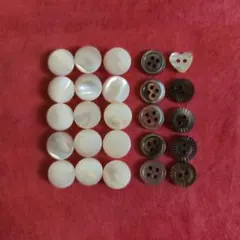 貝ボタン デザインボタン 詰め合わせセット