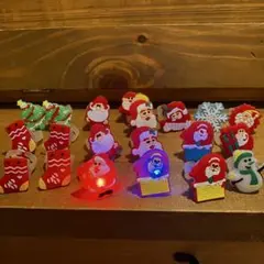 クリスマス　光る指輪　20個①のサムネイル