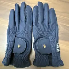 Roeckl 乗馬用グローブ ネイビー