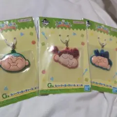クレヨンしんちゃん ラバーキーホルダー 3個セット