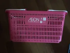 AEON ショッピングバスケット ピンク