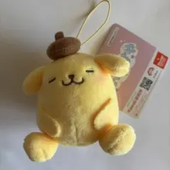 ポムポムプリン　サンリオキャラクターズ　むにゃすやマスコット
