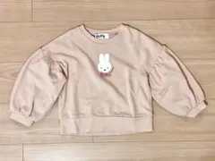 【専用】しまむら　バースデイ　ミッフィー　ぽわん袖　ピンク　トレーナーのサムネイル