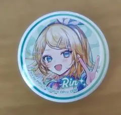 プロセカ ローソン ホログラム缶バッジA 鏡音リン