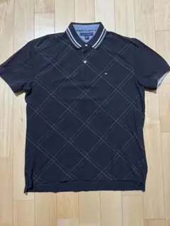 Tommy Hilfiger トミー ヒルフィガー　チェック柄 ポロシャツ　半袖