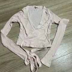 レペット　バレエ　ニット　トップス　カシュクール