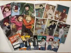僕のヒーローアカデミア アニメイト特典 ポストカード・シールセット