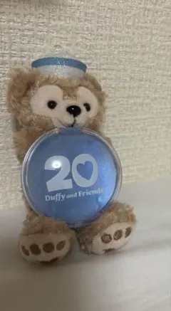Duffy 20周年 ぬいぐるみバッジ ディズニー カラフルハピネス