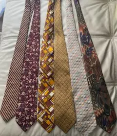 Calvin Klein Yuriko Hanai他 ネクタイ6本セット