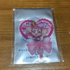 映画 キミとアイドルプリキュア 入場者特典 うちわ型クリアカード　ワンダフル