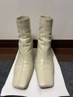 FRAY I.D/スクエアトゥブーツ/IVR38 送料込み