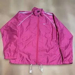 Nike ピンク ナイロンジャンパー　SIZE M