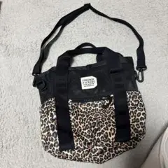FREDRIK PACKERS ヒョウ柄ショルダーバッグ