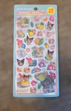【大人気♡】サンリオキャラクターズ 沖縄限定 ボンボンドロップシール