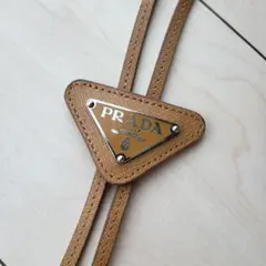 め*〜様 PRADA ボロタイ　ループタイ　キャメル 2025年最新】ループタイ プラダの人気アイテム - メルカリ