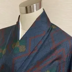 KA2327 大島紬 身丈158cm 着物 正絹