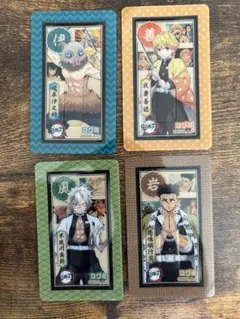 鬼滅の刃　コグミ　しおり　クリアカード　クリップ　まとめ売り　文房具