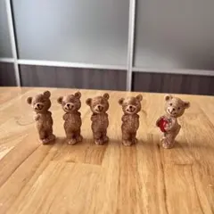 【極美品✨】 クマ 置物 インテリア フランス 土産 玄関 可愛い クリスマス