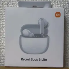 Xiaomi ワイヤレスイヤホン Redmi buds 6 Lite ホワイト