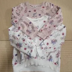 branshes 花柄トレーナー 2枚セット 130cm