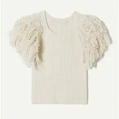 【値下げ可】leinwande Hand Fringe Knit Topのサムネイル