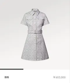 【試着のみ】Louis Vuitton モノグラム 半袖 ワンピースのサムネイル