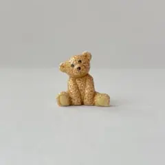 フェーヴ　おすわりテディベア　フランス　f-4528