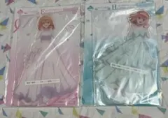 【未開封】五等分の花嫁　一番くじ　F賞H賞　ビッグアクリルスタンド　四葉