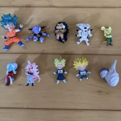 ドラゴンボール 超戦士フィギュア 10体セット ミニフィギュア - メルカリ
