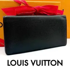新型✨ルイヴィトン タイガ ポルトフォイユロン 二つ折り長財布 札入れ ブラック
