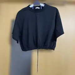 2PINK ブラック クロップドTシャツのサムネイル