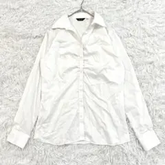 Closshi クロッシー 長袖シャツ L〜LL ホワイト ビジネス