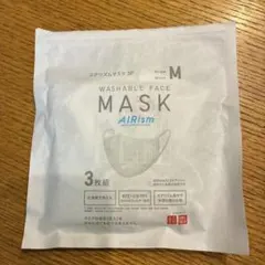 UNIQLO AIRism マスク M ホワイト 2枚