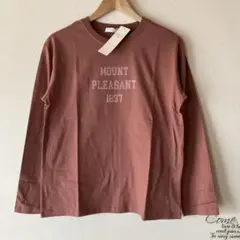 ロゴロンtシャツ サマンサモスモス　SM2 長袖カットソー ロンT 長袖