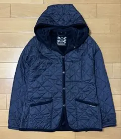 ラベンハム ✨裏ボア キルティングジャケット ネイビー　38