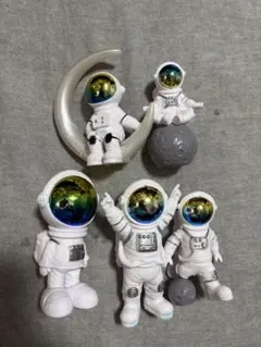 宇宙飛行士フィギュア 5体セット