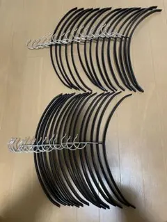 1/31まで価格　すべらないハンガー　PVCコーティング30 本　ワイド41cm