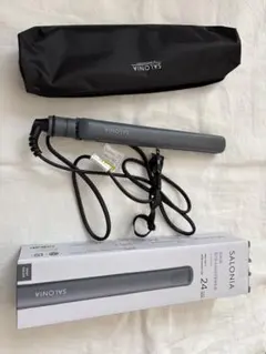 SALONIA ストレートヘアアイロン 24mm グレー