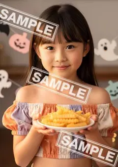 【ハロウィン限定特別価格】高画質A4ポスター(ハロウィンパーティー) H24