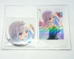 リゼ・ヘルエスタ　誕生日　グッズ　缶バッジ　チェキ風カード