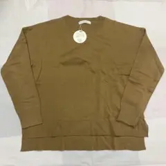 ニットセーター　LOWRYS FARM ブラウン　26257